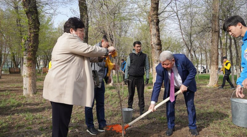 Жамбыл облысы «Таза Қазақстан» экологиялық акциясын қолдады