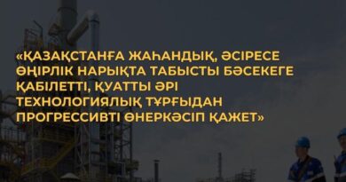 ТЫҢАЙТҚЫШТАРДАН БАСТАП АВТОКӨЛІКТЕРГЕ ДЕЙІН: 2025 ЖЫЛЫ ҚАЗАҚСТАНДА 190 ИНДУСТРИАЛДЫҚ ЖОБА ІСКЕ ҚОСЫЛАДЫ