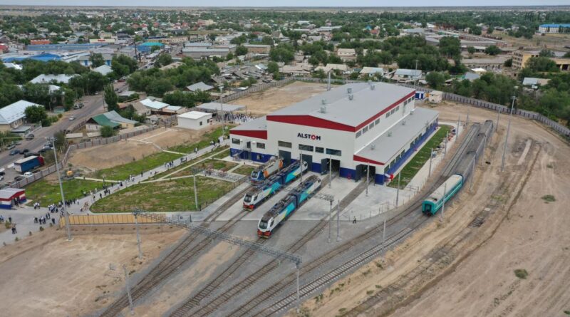 ШУ АУДАНЫНДА ЖАҢА ТЕМІРЖОЛ ДЕПОСЫ АШЫЛДЫ