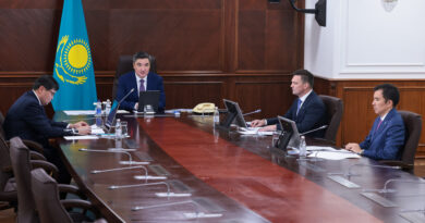 ОЛЖАС БЕКТЕНОВ ЕУРАЗИЯЛЫҚ ДАМУ БАНКІ КЕҢЕСІНІҢ ОТЫРЫСЫН ӨТКІЗДІ