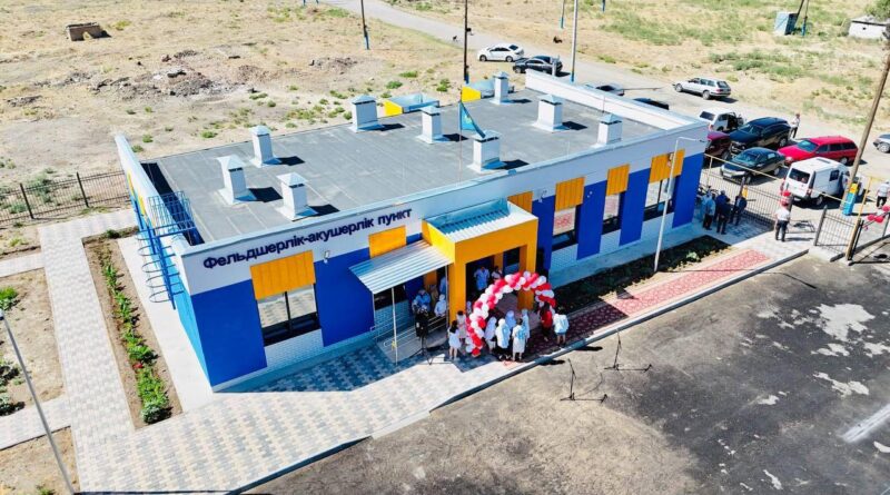 БАЙЗАҚ АУДАНЫНДА ҮШ ФЕЛЬДШЕРЛІК-АКУШЕРЛІК ПУНКТ ПАЙДАЛАНУҒА БЕРІЛДІ