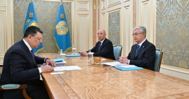 МЕМЛЕКЕТ БАСШЫСЫ ҚАНАТ БОЗЫМБАЕВТЫ ҚАБЫЛДАДЫ