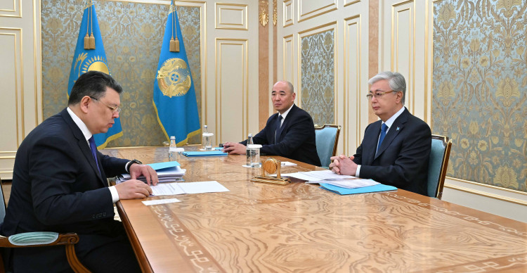 МЕМЛЕКЕТ БАСШЫСЫ ҚАНАТ БОЗЫМБАЕВТЫ ҚАБЫЛДАДЫ