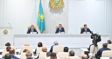 СЕНАТ ТӨРАҒАСЫ ЖАМБЫЛ ОБЛЫСЫНЫҢ ТҰРҒЫНДАРЫМЕН КЕЗДЕСТІ