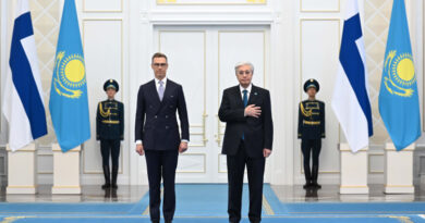 МЕМЛЕКЕТ БАСШЫСЫ ФИНЛЯНДИЯ ПРЕЗИДЕНТІ АЛЕКСАНДР СТУББПЕН КЕЛІССӨЗ ЖҮРГІЗДІ