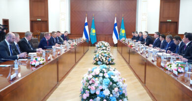 ОЛЖАС БЕКТЕНОВ ФИНЛЯНДИЯ ПРЕЗИДЕНТІ АЛЕКСАНДР СТУББПЕН САУДА-ЭКОНОМИКАЛЫҚ ЫНТЫМАҚТАСТЫҚ МӘСЕЛЕЛЕРІН ТАЛҚЫЛАДЫ