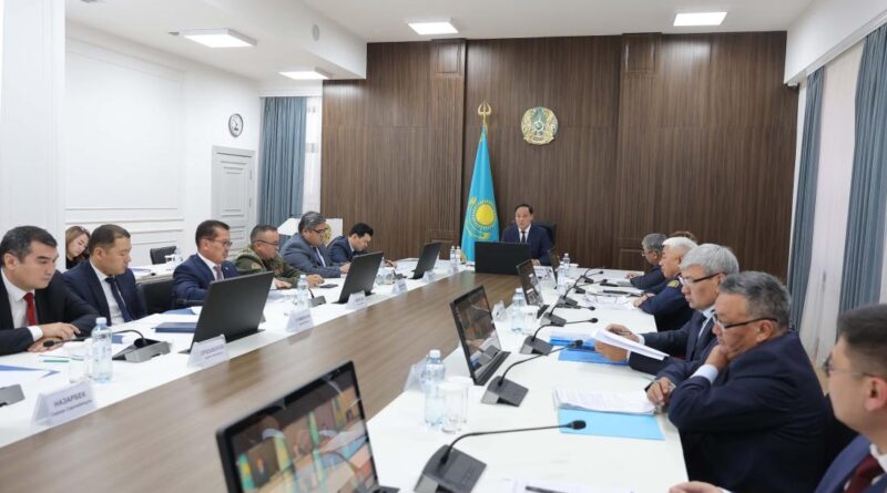ЖАМБЫЛ ОБЛЫСЫНДА ӘЛЕУМЕТТІК ЖӘНЕ ЭКОЛОГИЯЛЫҚ МӘСЕЛЕЛЕР ҚАРАЛДЫ