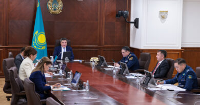 ОЛЖАС БЕКТЕНОВ НАШАҚОРЛЫҚТЫҢ АЛДЫН АЛУ ЖӘНЕ ЕСІРТКІ ҚЫЛМЫСЫНА ҚАРСЫ ІС-ҚИМЫЛ ЖӨНІНДЕГІ РЕСПУБЛИКАЛЫҚ ШТАБ ОТЫРЫСЫН ӨТКІЗДІ