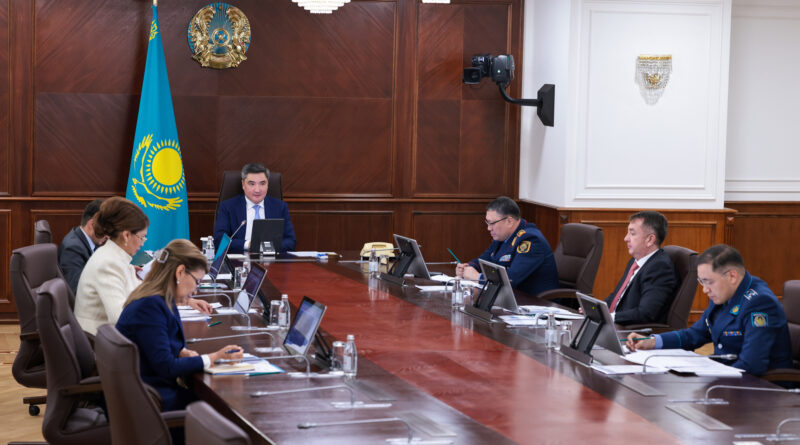 ОЛЖАС БЕКТЕНОВ НАШАҚОРЛЫҚТЫҢ АЛДЫН АЛУ ЖӘНЕ ЕСІРТКІ ҚЫЛМЫСЫНА ҚАРСЫ ІС-ҚИМЫЛ ЖӨНІНДЕГІ РЕСПУБЛИКАЛЫҚ ШТАБ ОТЫРЫСЫН ӨТКІЗДІ