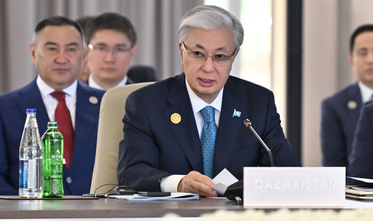 КАСЫМ-ЖОМАРТ ТОКАЕВ ВЫСТУПИЛ НА ХІІ САММИТЕ ОРГАНИЗАЦИИ ТЮРКСКИХ ГОСУДАРСТВ
