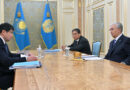 ПРЕЗИДЕНТ ПРИНЯЛ МИНИСТРА ФИНАНСОВ МАДИ ТАКИЕВА