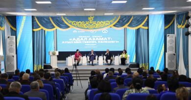 ЖАМБЫЛ ОБЛЫСЫНДА «АДАЛ АЗАМАТ: АУЫЛ МЕКТЕБІНІҢ КЕЛЕШЕГІ» СЕМИНАР-ТРЕНИНГІ ӨТТІ