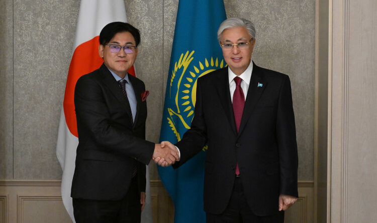 КАСЫМ-ЖОМАРТ ТОКАЕВ ПРИНЯЛ ГЛАВУ КОМПАНИИ RAKUTEN GROUP