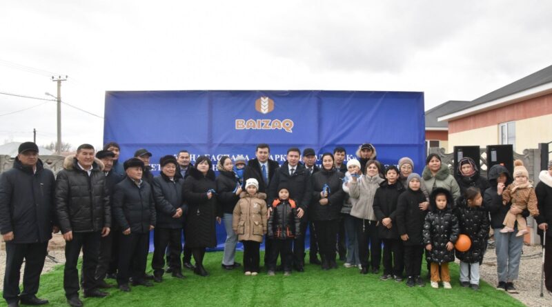 ПЕРВЫЕ КЛЮЧИ ОТ КВАРТИР ВЫДАНЫ ЧЕРЕЗ «ОТБАСЫ БАНК»