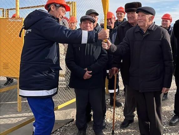 АУЫЛДАР ТАБИҒИ ГАЗБЕН ҚАМТЫЛДЫ