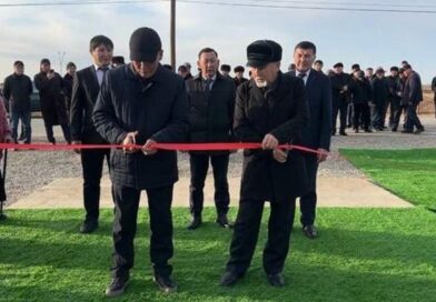 БАЙЗАҚ АУДАНЫНДА «АРДАГЕРЛЕР САЯБАҒЫ» ПАЙДАЛАНУҒА БЕРІЛДІ