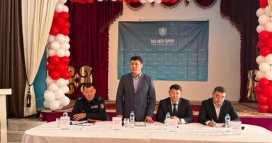 МОЙЫНҚҰМ АУДАНЫНДА «ЗАҢ МЕН ТӘРТІП – ЖАРҚЫН БОЛАШАҚ КЕПІЛІ» ТАҚЫРЫБЫНДА КЕЗДЕСУ ӨТТІ