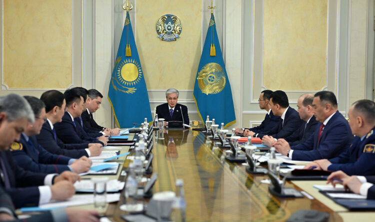 МЕМЛЕКЕТ БАСШЫСЫ ҚАУІПСІЗДІК КЕҢЕСІНІҢ ОТЫРЫСЫН ӨТКІЗДІ