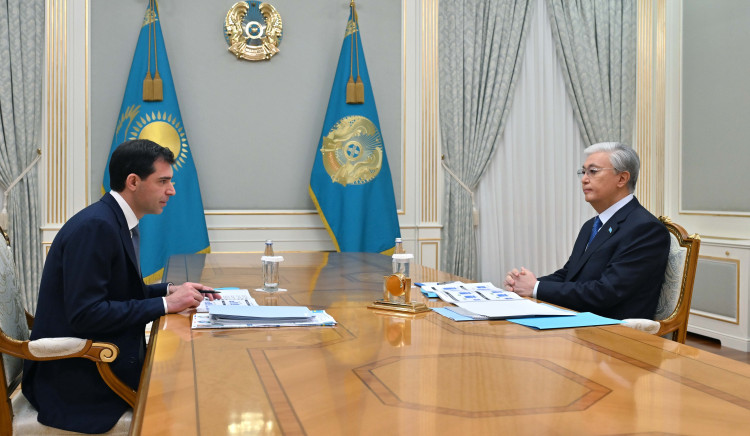 МЕМЛЕКЕТ БАСШЫСЫ «QARMET» АҚ ДИРЕКТОРЛАР КЕҢЕСІНІҢ ТӨРАҒАСЫ АНДРЕЙ ЛАВРЕНТЬЕВТІ ҚАБЫЛДАДЫ