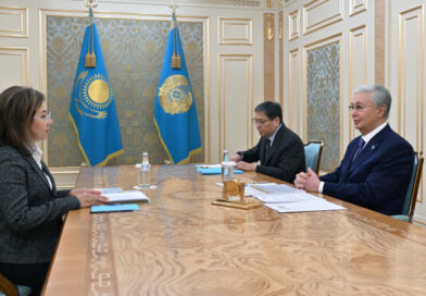 ПРЕЗИДЕНТ Қ. ТОҚАЕВ ҚАРЖЫ НАРЫҒЫН РЕТТЕУ ЖӘНЕ ДАМЫТУ АГЕНТТІГІНІҢ  ТӨРАҒАСЫН ҚАБЫЛДАДЫ