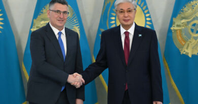 МЕМЛЕКЕТ БАСШЫСЫ ИЗРАИЛЬДІҢ  СЫРТҚЫ ІСТЕР МИНИСТРІН ҚАБЫЛДАДЫ