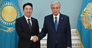 ҚАСЫМ-ЖОМАРТ ТОҚАЕВ КОРЕЯ РЕСПУБЛИКАСЫНЫҢ АРНАУЛЫ ӨКІЛІН ҚАБЫЛДАДЫ