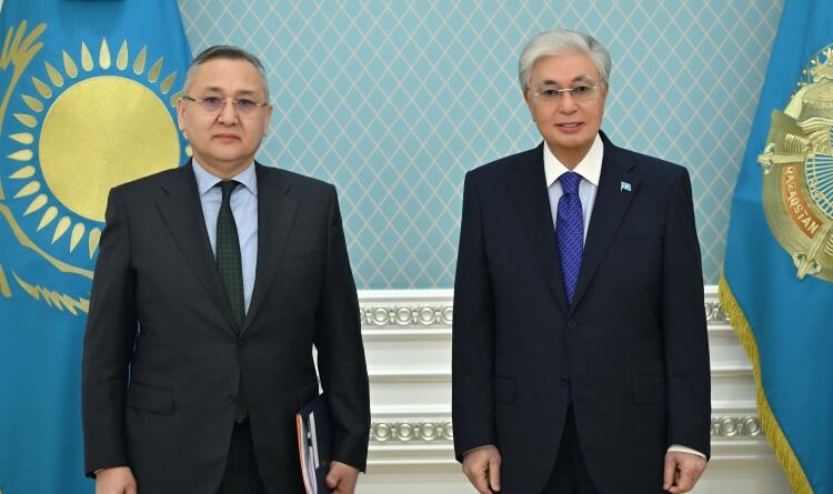 ТОҚАЕВ ҰҚШҰ БАС ХАТШЫСЫН ҚАБЫЛДАДЫ