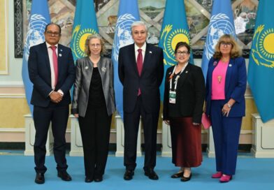 ПРЕЗИДЕНТ ХАЛЫҚАРАЛЫҚ ЭКОЛОГИЯЛЫҚ ҰЙЫМ БАСШЫЛАРЫМЕН КЕЗДЕСТІ