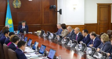 ОЛЖАС БЕКТЕНОВ ОБСУДИЛ РАЗВИТИЕ ФАРМАЦЕВТИЧЕСКОЙ ОТРАСЛИ