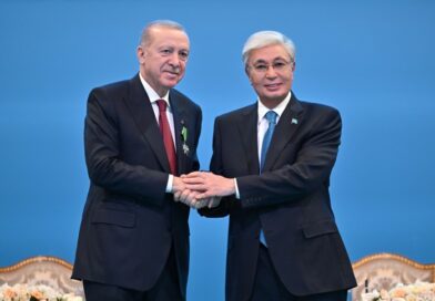 МЕМЛЕКЕТ БАСШЫСЫ ТҮРКИЯ ПРЕЗИДЕНТІН ҚОЖА АХМЕТ ЯСАУИ ОРДЕНІМЕН МАРАПАТТАДЫ