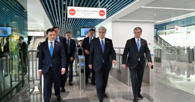 МЕМЛЕКЕТ БАСШЫСЫ ASTANA LRT ЖҮЙЕСІН ІСКЕ ҚОСУ РӘСІМІНЕ ҚАТЫСТЫ