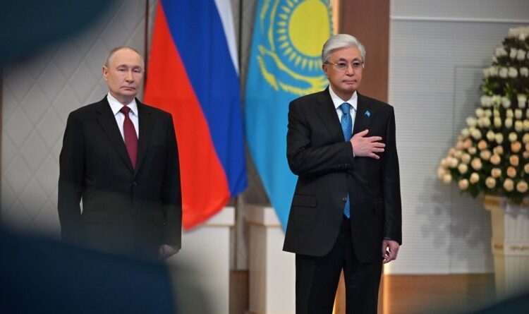 ҚАЗАҚСТАН МЕН РЕСЕЙ ПРЕЗИДЕНТТЕРІ ШАҒЫН ҚҰРАМДА КЕЛІССӨЗ ӨТКІЗДІ