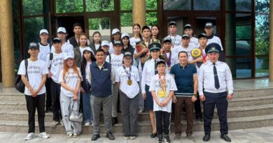 ЖАМБЫЛ ОБЛЫСЫНДА ПОЛИЦИЯ ЖАСТАРҒА АШЫҚ ЕСІК КҮНІН ӨТКІЗДІ