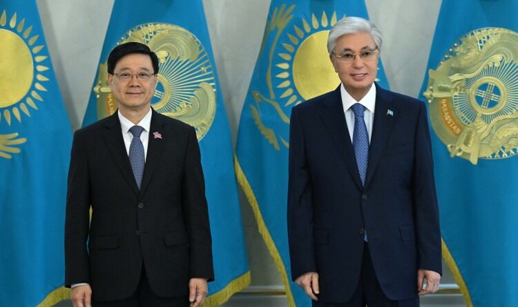 ПРЕЗИДЕНТ ГОНКОНГ БАСШЫСЫМЕН ЫНТЫМАҚТАСТЫҚ МӘСЕЛЕЛЕРІН ТАЛҚЫЛАДЫ