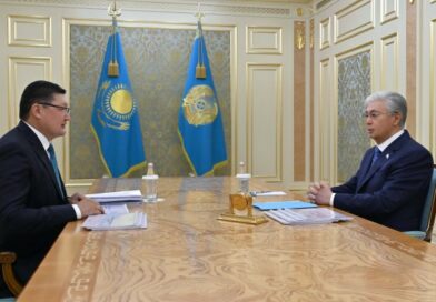 ПРЕЗИДЕНТ АБАЙ ОБЛЫСЫНЫҢ ӘКІМІ БЕРІК УӘЛИДІ ҚАБЫЛДАДЫ
