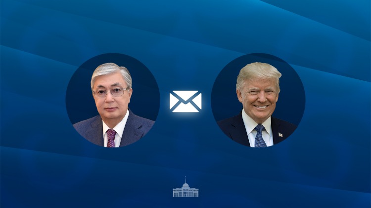МЕМЛЕКЕТ БАСШЫСЫ ДОНАЛЬД ТРАМПҚА ҚҰТТЫҚТАУ ЖЕДЕЛХАТЫН ЖОЛДАДЫ