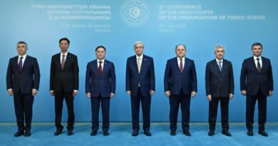 ПРЕЗИДЕНТ ТҮРКІ МЕМЛЕКЕТТЕРІ ҰЙЫМЫ ЕЛДЕРІНІҢ ЖОҒАРҒЫ СОТ БАСШЫЛАРЫМЕН КЕЗДЕСТІ