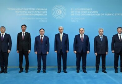 ПРЕЗИДЕНТ ТҮРКІ МЕМЛЕКЕТТЕРІ ҰЙЫМЫ ЕЛДЕРІНІҢ ЖОҒАРҒЫ СОТ БАСШЫЛАРЫМЕН КЕЗДЕСТІ