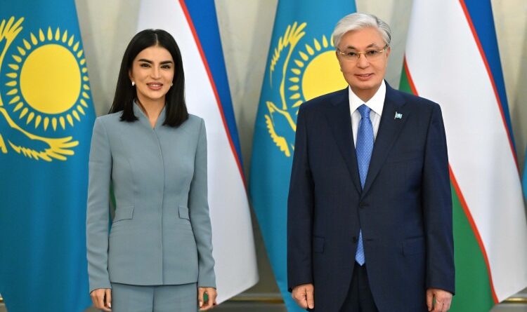 ТОҚАЕВ ӨЗБЕКСТАН ПРЕЗИДЕНТІ ӘКІМШІЛІГІНІҢ БАСШЫСЫ САИДА МИРЗИЁЕВАНЫ ҚАБЫЛДАДЫ