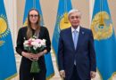 ТОҚАЕВ ЕЛЕНА РЫБАКИНАНЫ III ДӘРЕЖЕЛІ «БАРЫС» ОРДЕНІМЕН МАРАПАТТАДЫ