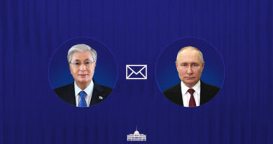 МЕМЛЕКЕТ БАШШЫСЫ РЕСЕЙ ПРЕЗИДЕНТІ ВЛАДИМИР ПУТИНГЕ ҚҰТТЫҚТАУ ЖЕДЕЛХАТЫН ЖОЛДАДЫ