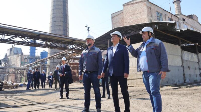 «ТАРАЗ» ҚАНТ ЗАУЫТЫН ЖАҢҒЫРТУ ЖҰМЫСТАРЫ 95 ПАЙЫЗҒА АЯҚТАЛҒАН